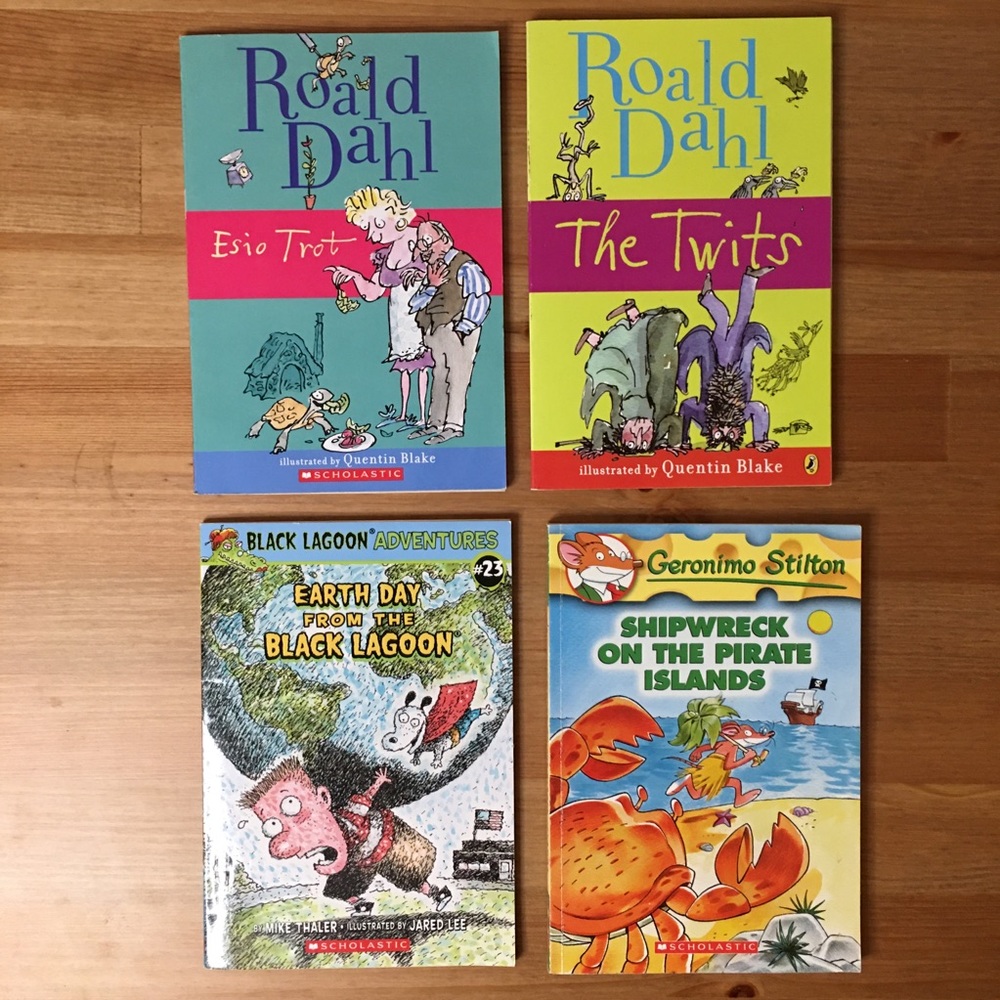 Scholastic Collection of 4 Books ! Roald Dahl &co